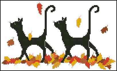 CMP 400066 Autumn Cats