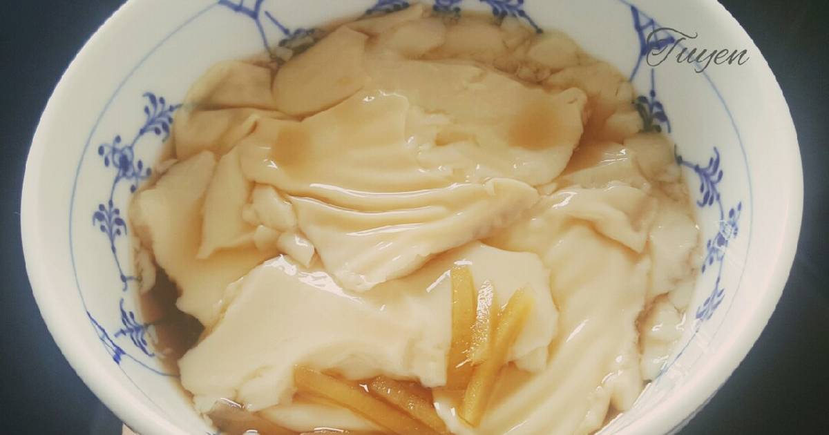 Tàu hủ nước đường (lạnh)