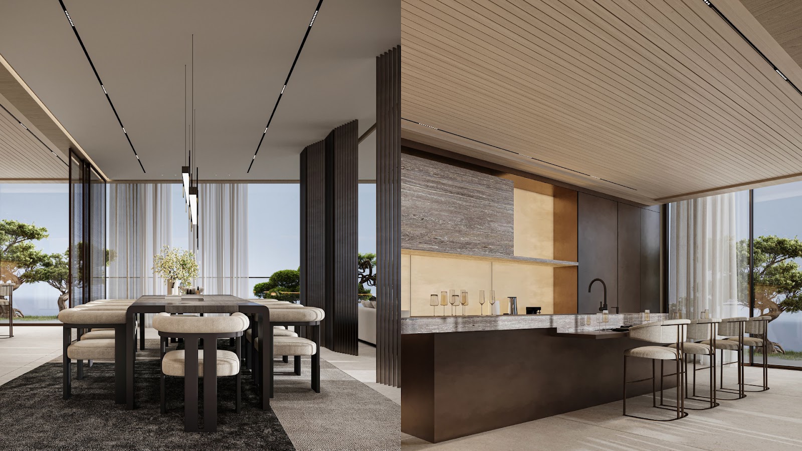 Luxury Interior Living Space