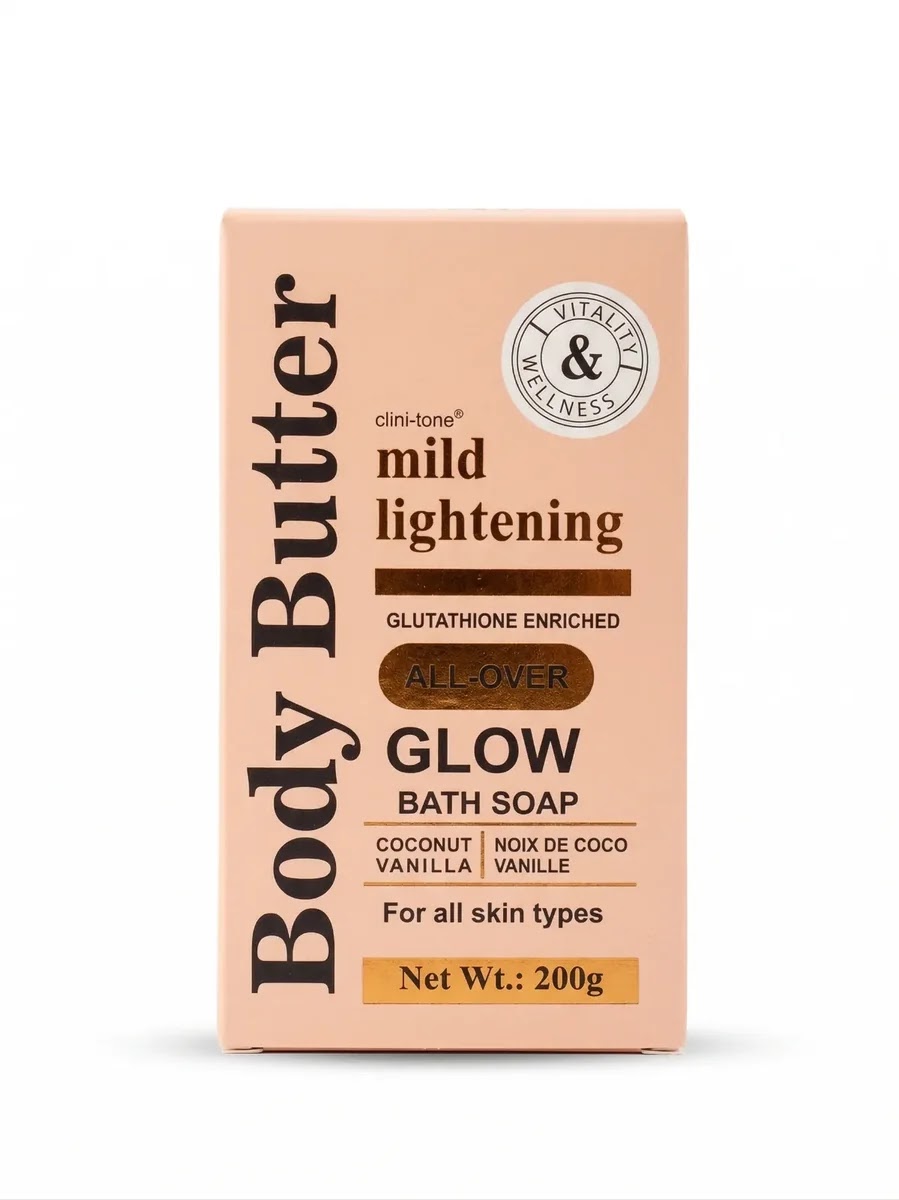 Body Butter Mild Lightening Glow Bath Soap