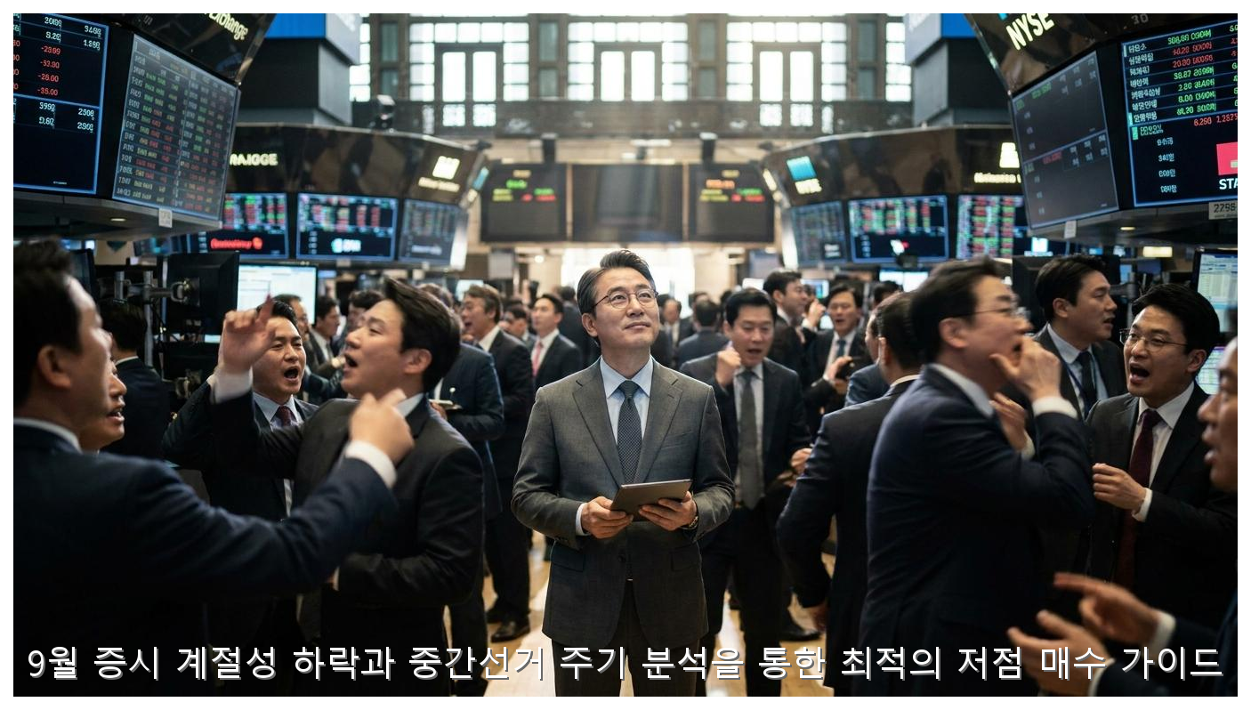 9월 증시 계절성 하락과 중간선거 주기 분석을 통한 최적의 저점 매수 가이드 핵심 안내 및 분석 인포그래픽 (8)