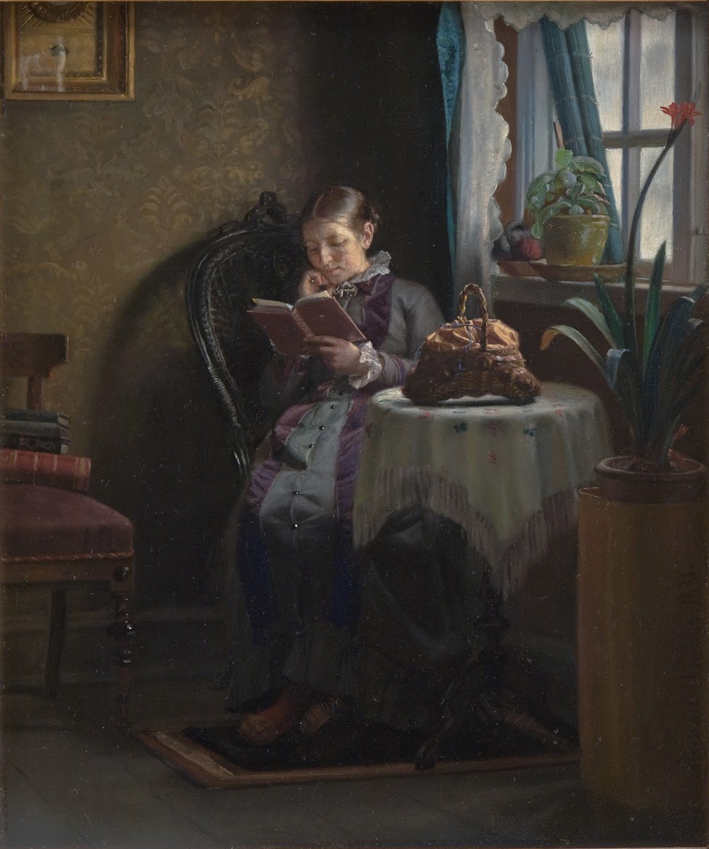 The Artists Wife Reading 1881
