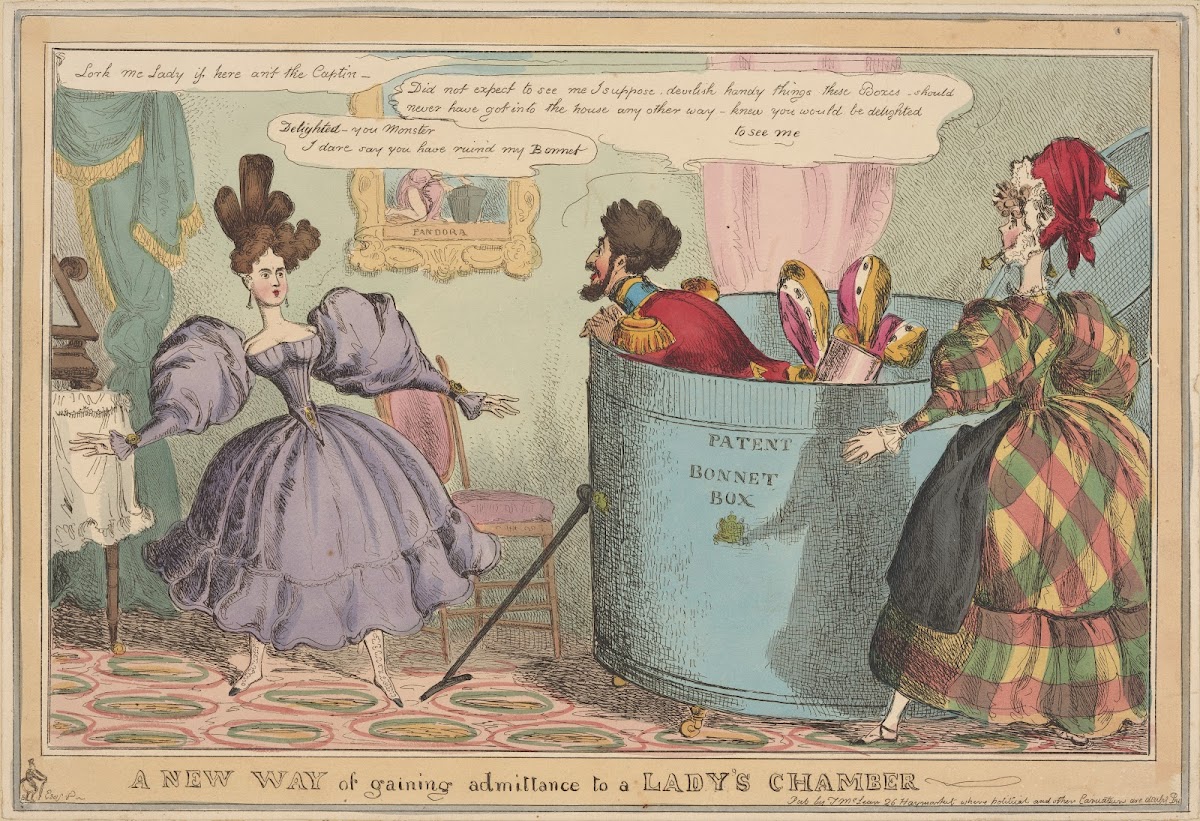 A new way of gaining admittance to a ladys chamber