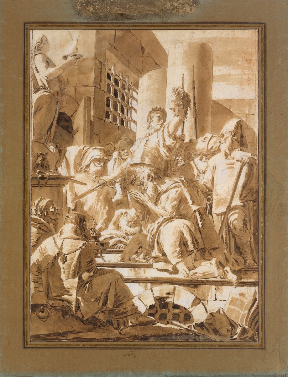 Beheading of Two Male Saints 16961770