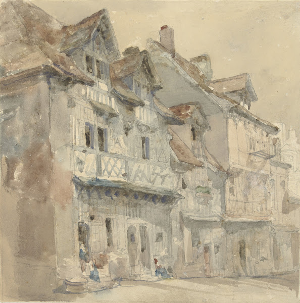 Huizen in Dieppe 1806   1864