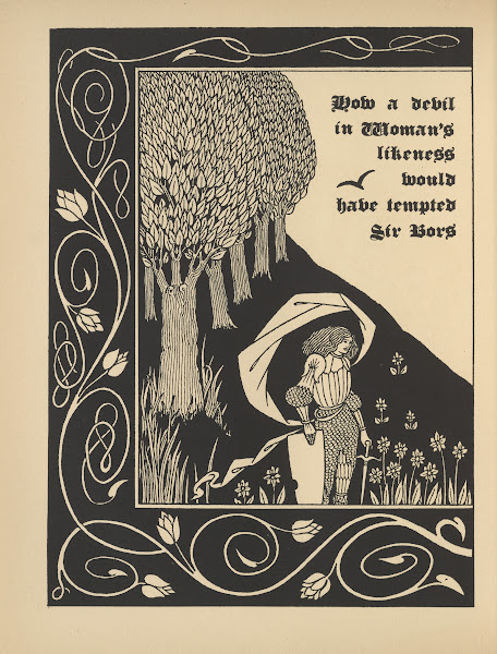 How a devil in womans likeness would have tempted Sir Bors 1893 1894