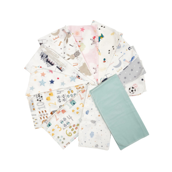 Diaper Twins flannel 110x80 new print multicolor