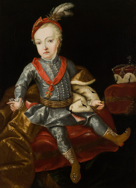 Portrait Of Archduke Joseph Of Habsburg 17411790 Later Emperor Joseph II 18th Ce