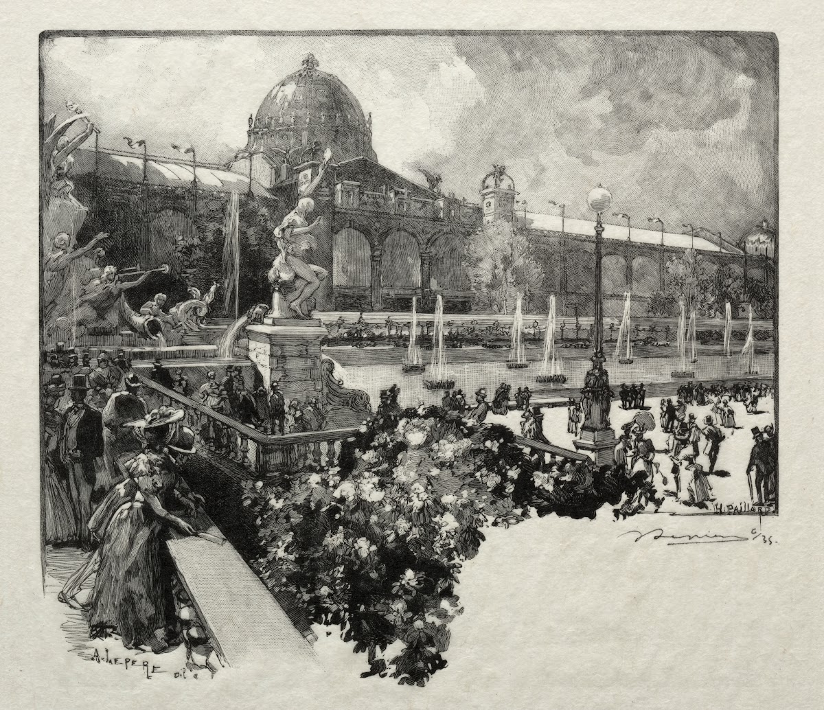 Le Palais des Arts Liberaux Extérieur 1889