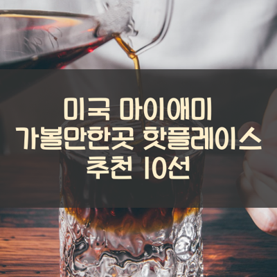 미국 마이애미 가볼만한곳 핫플레이스 추천 10선 썸네일
