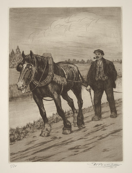 Cheval de hâlage