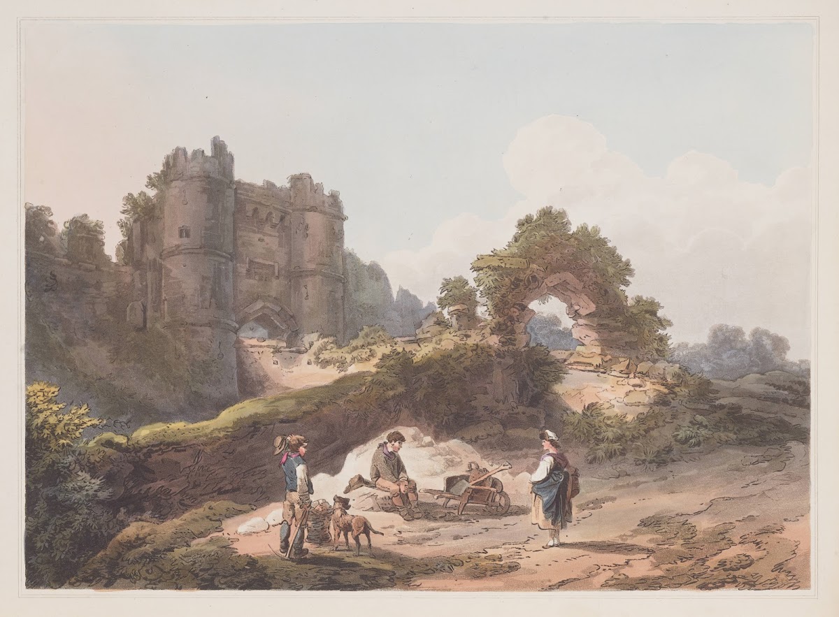 Gate of Carisbrooke Castle 1805