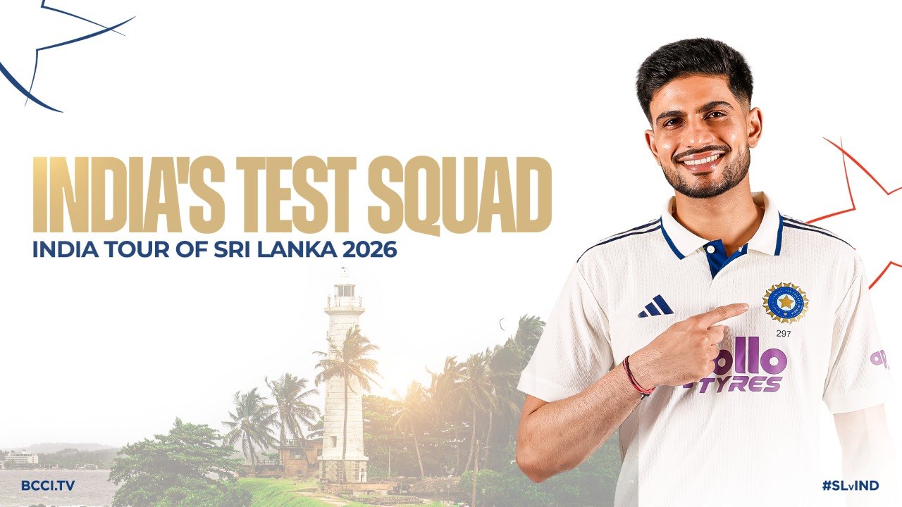 India’s Injury-Hit Test Squad for Sri Lanka Series Announced