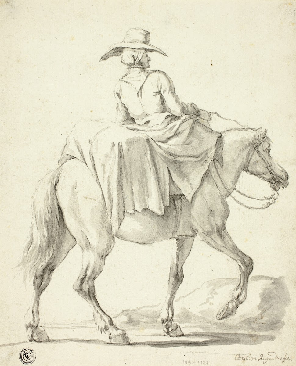 Market Woman on Horseback