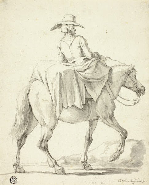Market Woman on Horseback
