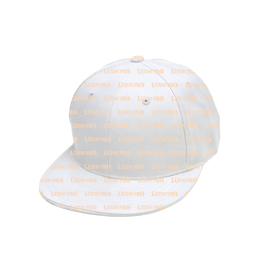 Embroidered Flat Brim Cap