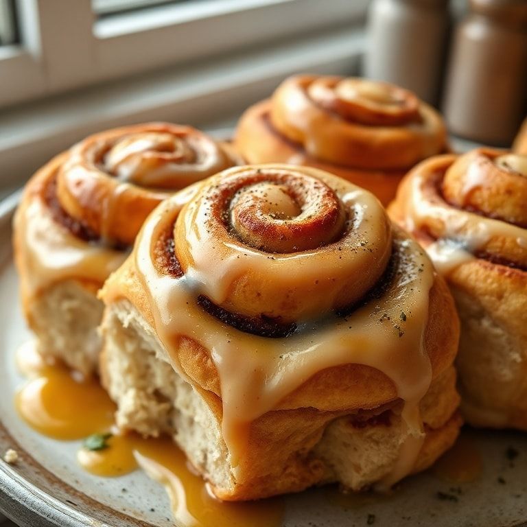 Keto Cinnamon Rolls (Sugar Free Breakfast) Easy Homemade Dough finished