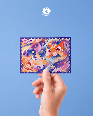 Idiomonstar Postcard
