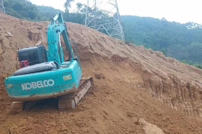 Chủ đầu tư nói gì vụ sạt lở chân cột điện đường dây 500kV Lào Cai - Vĩnh Yên? - Báo Tri thức &amp; Cuộc sống