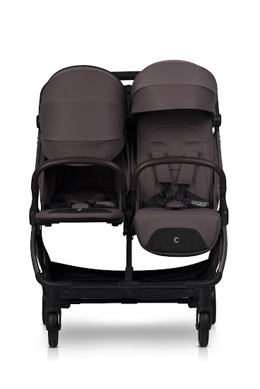 Stroller for twins Cavoe Deux Chocolate