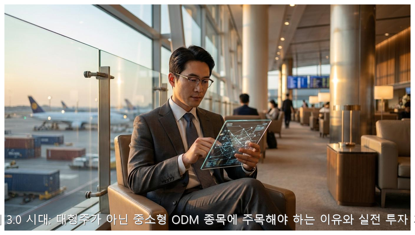 K-뷰티 3.0 시대: 대형주가 아닌 중소형 ODM 종목에 주목해야 하는 이유와 실전 투자 가이드 핵심 안내 및 분석 인포그래픽 (4)