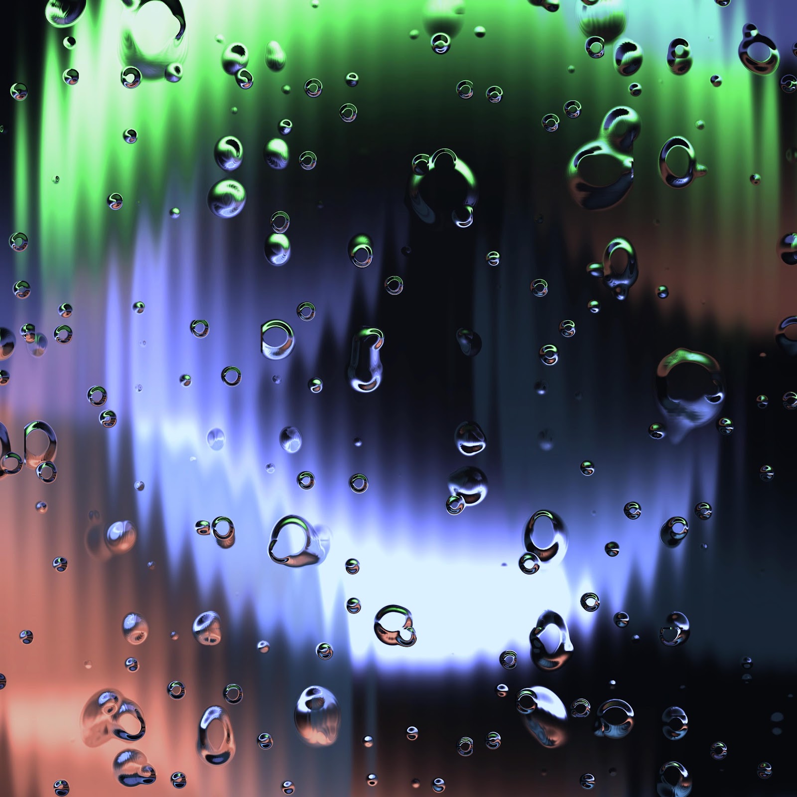 Download Abstract Rain Droplets On Window 5K iPhone