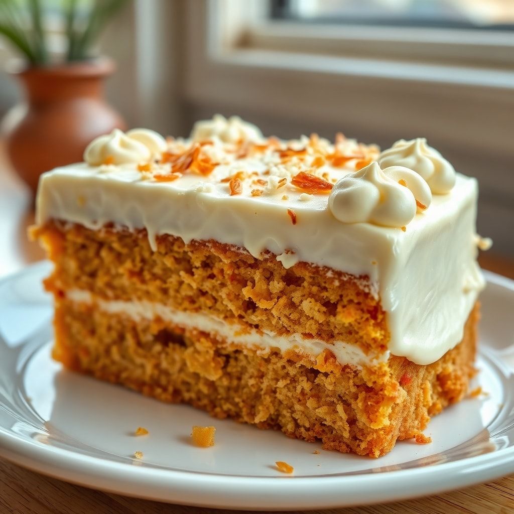 Hawaiian Carrot Pineapple Cake – Easy One-Bowl Tropical Dessert finished