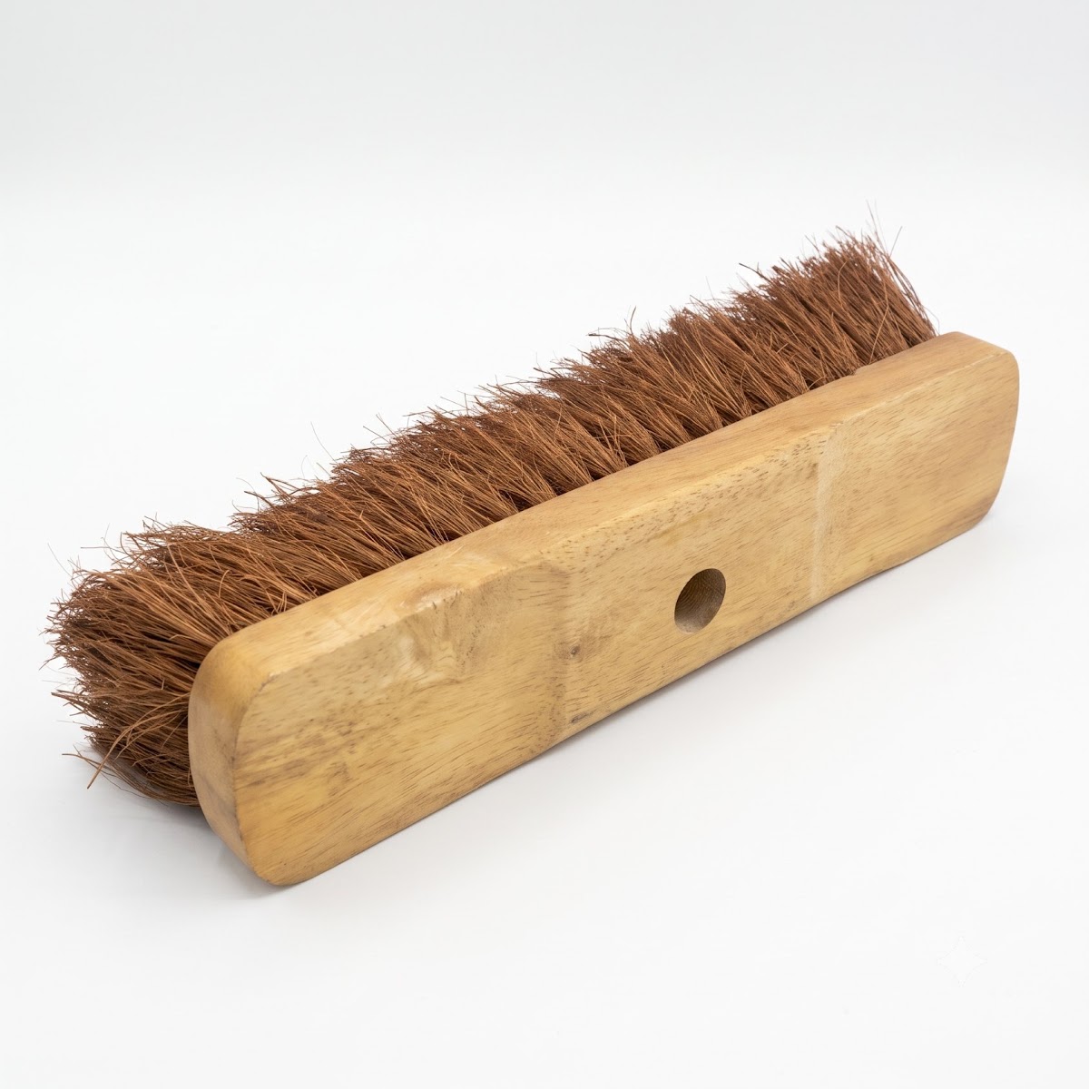 32CM (70MM) SADDLE VARNISH NATURAL COCO BROOM photo 2