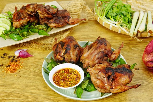 Chim Cút Nướng