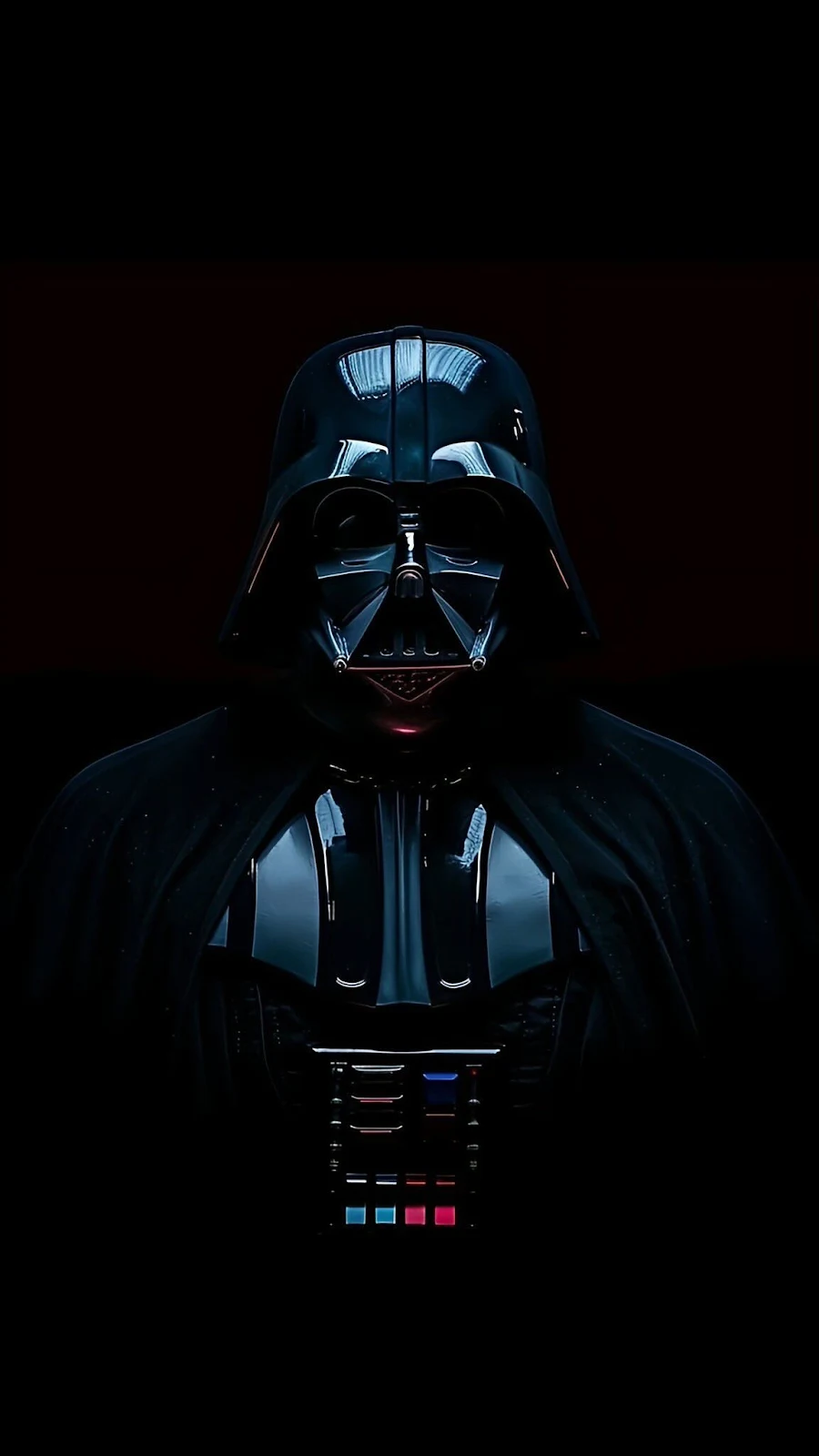 Darth Vader Dark Portrait - Studio Portrait Full HD iPhone Wallpaper (1152x2047)