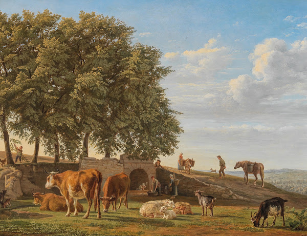 A Pasture with Washerwomen 1827