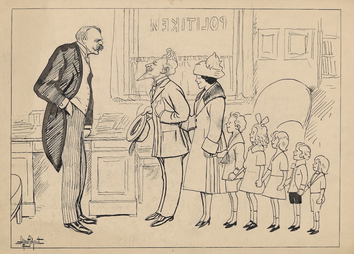 On an engagement visit 1922
