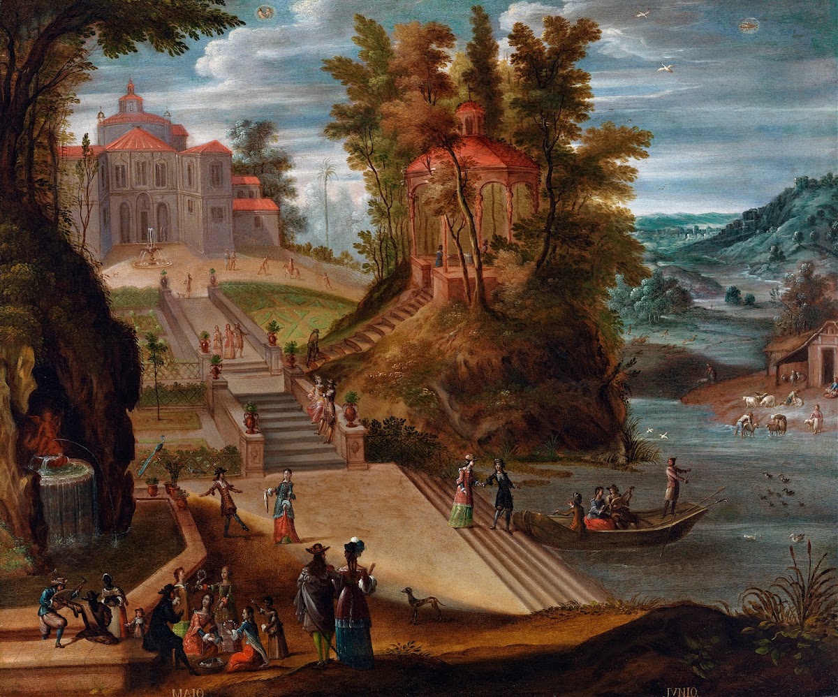 The Twelve Months of the Year May June second half of 17th century