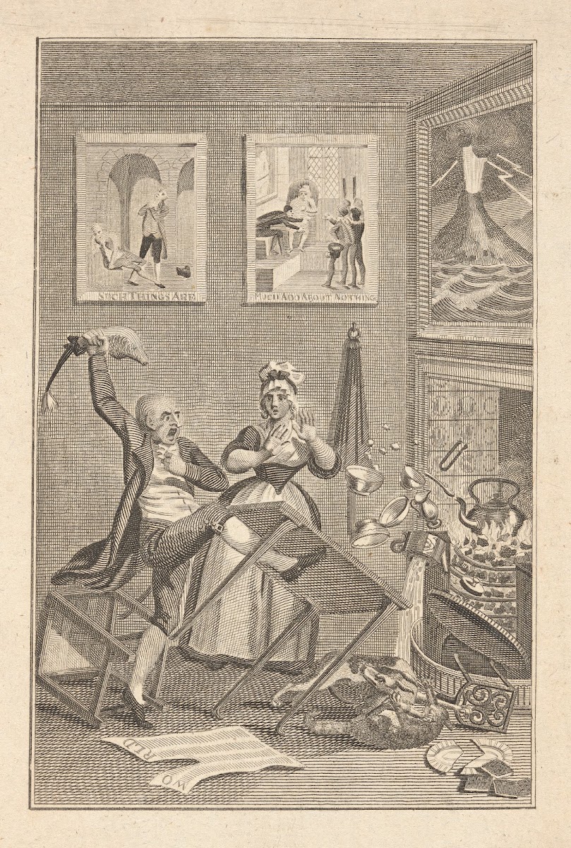 The falling of the stocks 1796