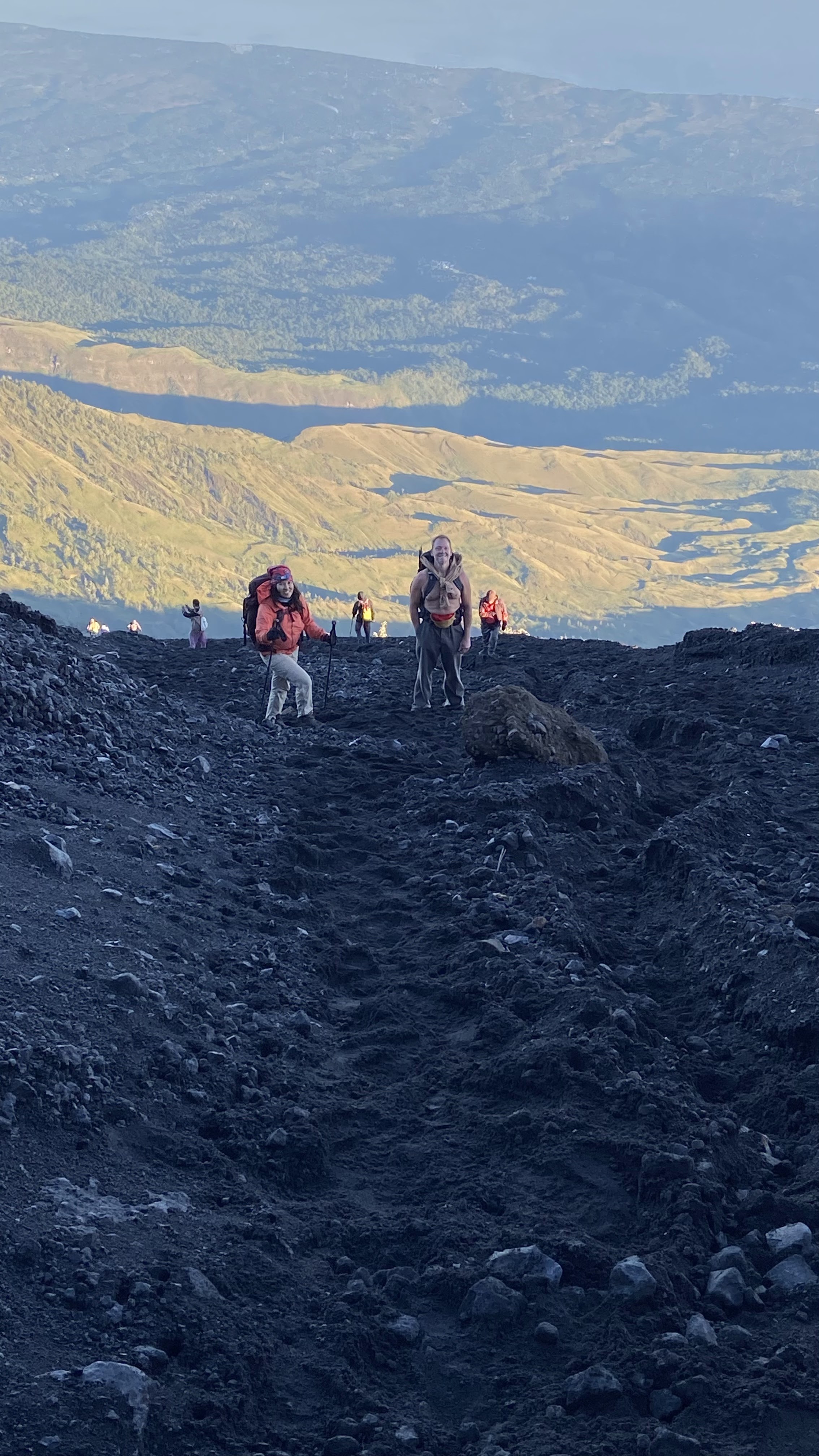 Mount Rinjai Summit