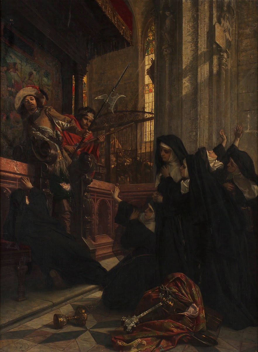 Kirchenschänder im 30 jährigen Krieg 1871