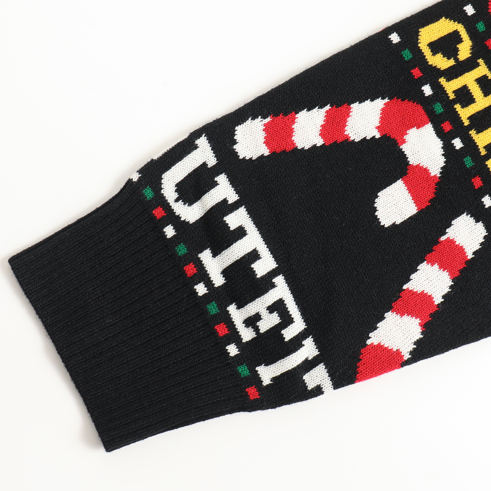 Festive Jacquard Knitted Sweater