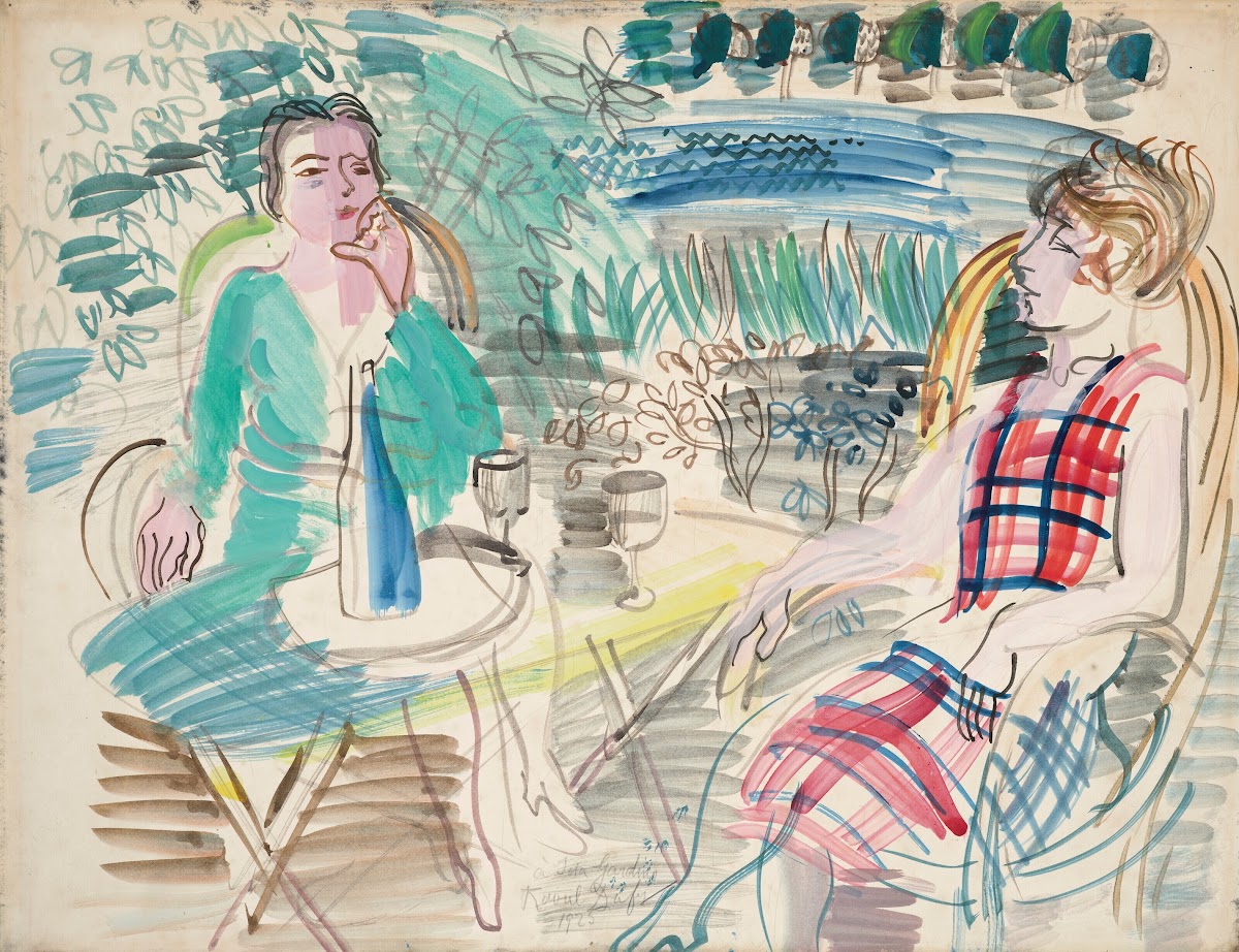 Au jardin 1925
