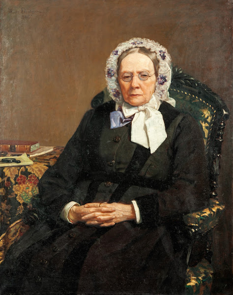Widow Kristina Ulrika Klinteberg born Lindgren 1886