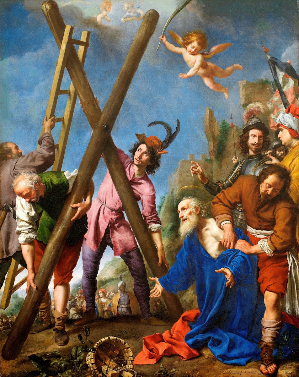 St Andrew Praying Before His Martyrdom 1643