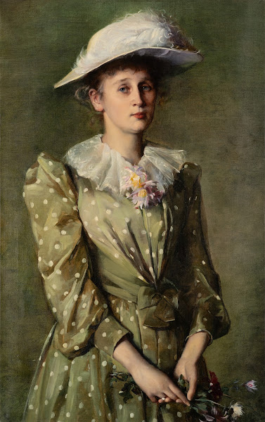 Portrait of Helene Roederstein The Painters Sister 1890