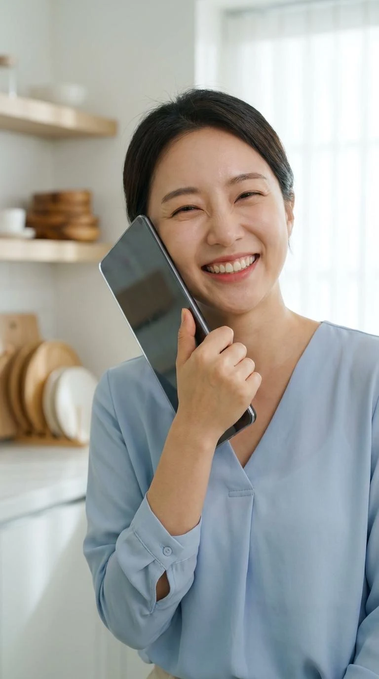 실제 사용 후기 씬 3
