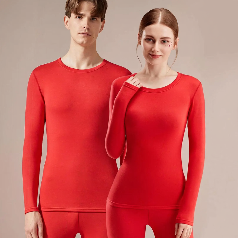 Couple Thermal Set, Padded, Red