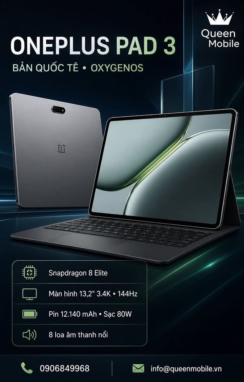 OnePlus Pad 3 có phải bản quốc tế của OnePlus Pad 2 Pro không?

Đúng, về cơ bản ...