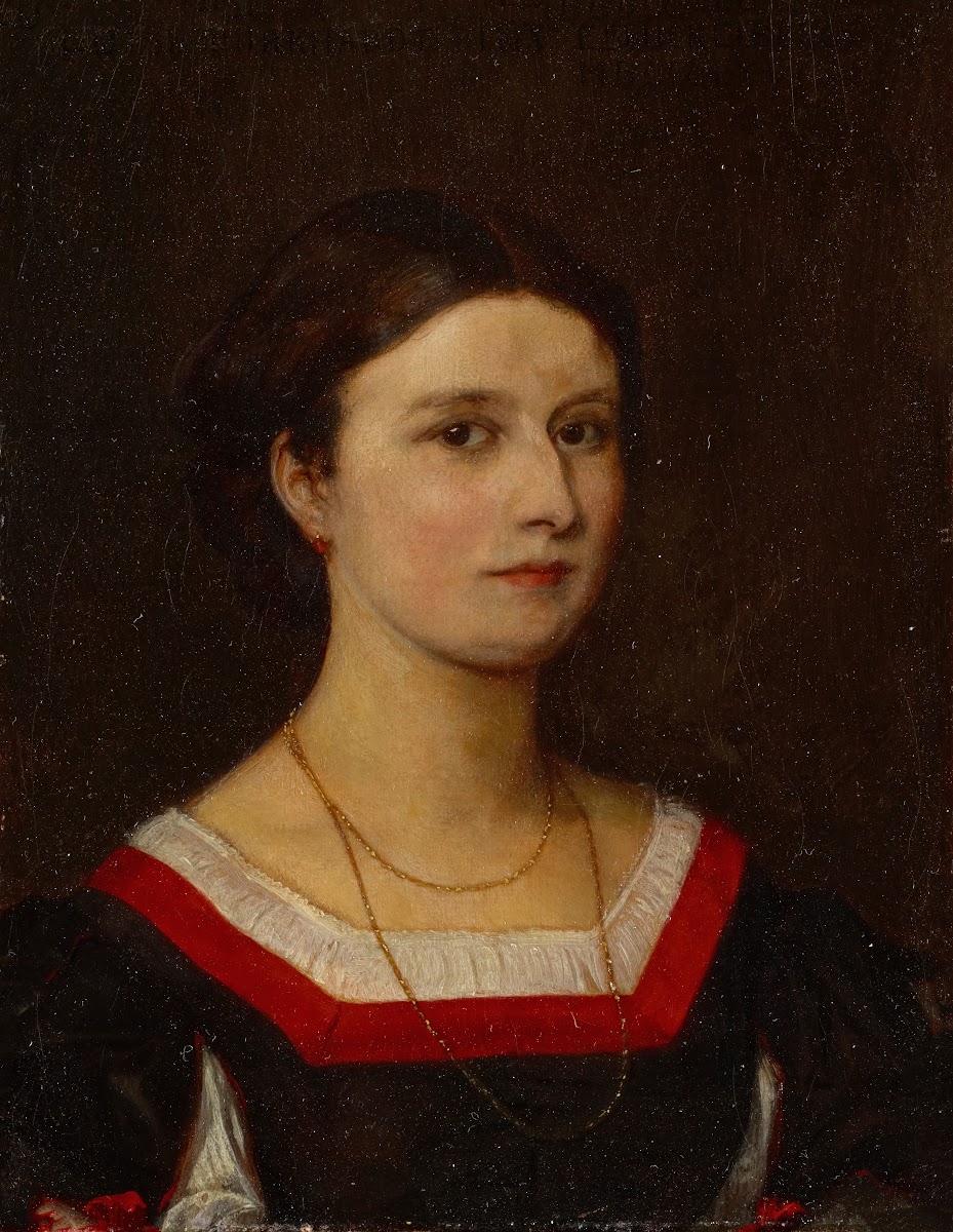 Portrait of Elisabeth Burckhardt Bachofen 1865