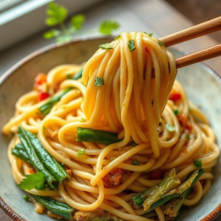 Easy Savor This Quick Vegetarian Cabbage Noodle Stir Delight for 30-Minute Meals