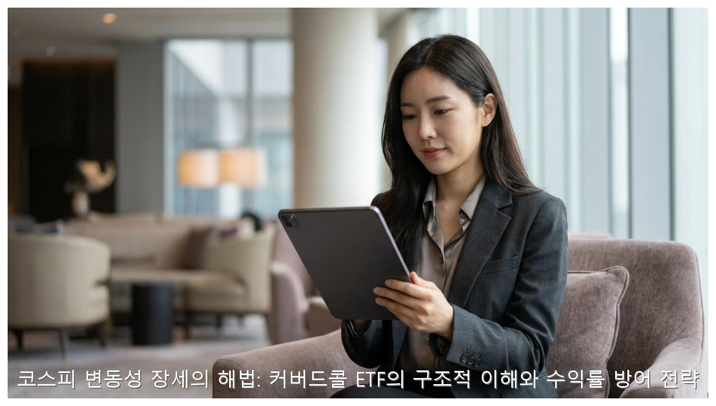 코스피 변동성 장세의 해법: 커버드콜 ETF의 구조적 이해와 수익률 방어 전략 핵심 안내 및 분석 인포그래픽 (2)