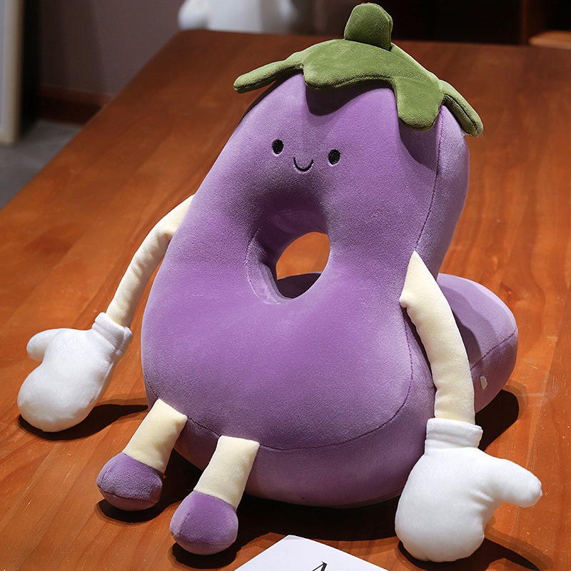Vegetable Cuddle Pillow, 25×35 cm