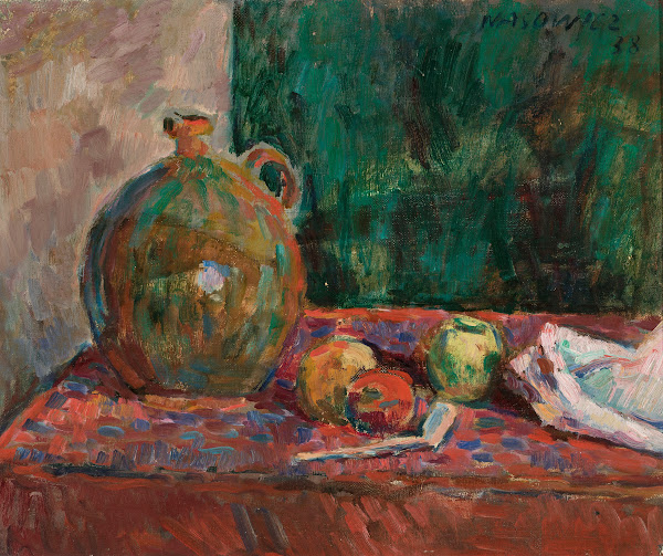 Red green still life 1938