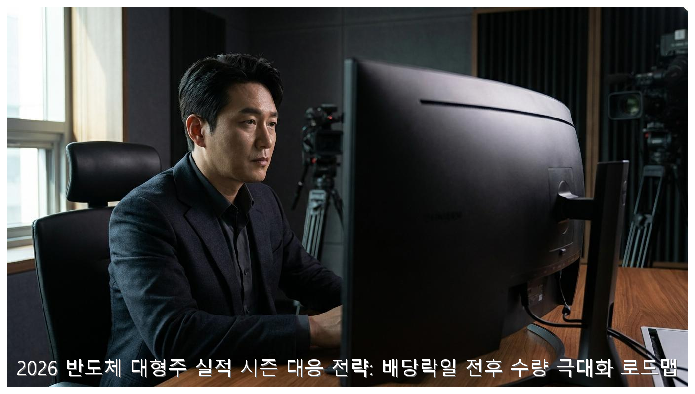 2026 반도체 대형주 실적 시즌 대응 전략: 배당락일 전후 수량 극대화 로드맵 핵심 안내 및 분석 인포그래픽 (2)